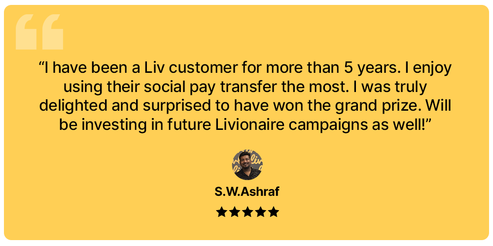 Liv. Cashback